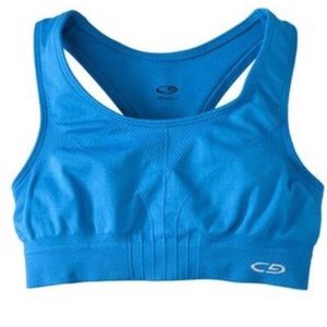 Champion light blue sports bra